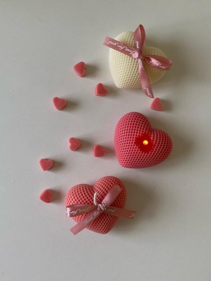 Bougie coeur